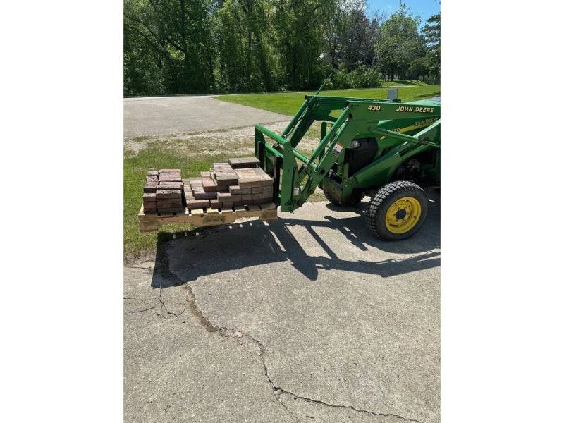 Rock Solid Attachments Class II Light Duty Pallet Forks for Tractors - Mammoth