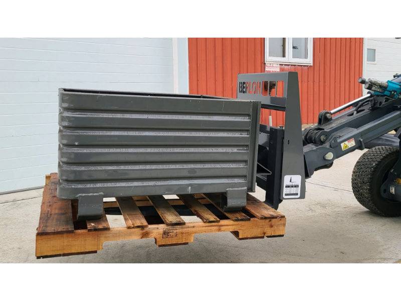 Berlon Mini Pallet Forks for Skid Steers & Tractors - Mammoth