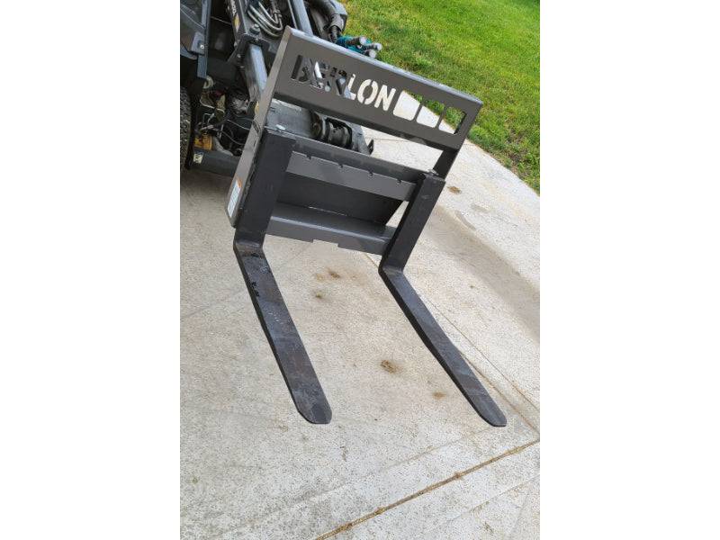 Berlon Mini Pallet Forks for Skid Steers & Tractors - Mammoth