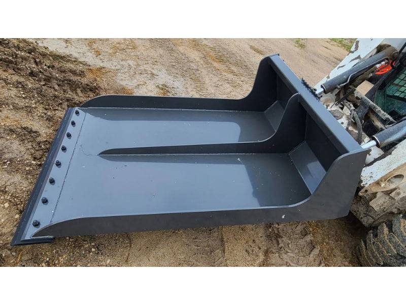 Berlon Material Long Bucket for Skid Steers & Tractors - Mammoth