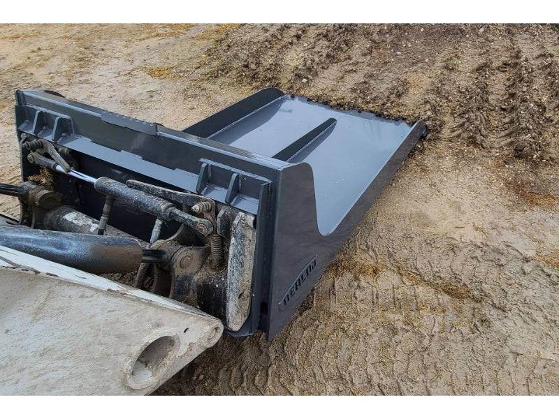 Berlon Material Long Bucket for Skid Steers & Tractors - Mammoth