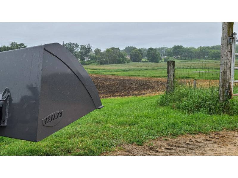 Berlon Mini Snow and Light Material Bucket for Mini Skid & Tractors - Mammoth