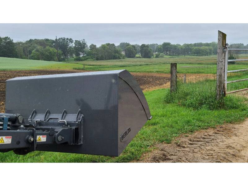 Berlon Mini Snow and Light Material Bucket for Mini Skid & Tractors - Mammoth