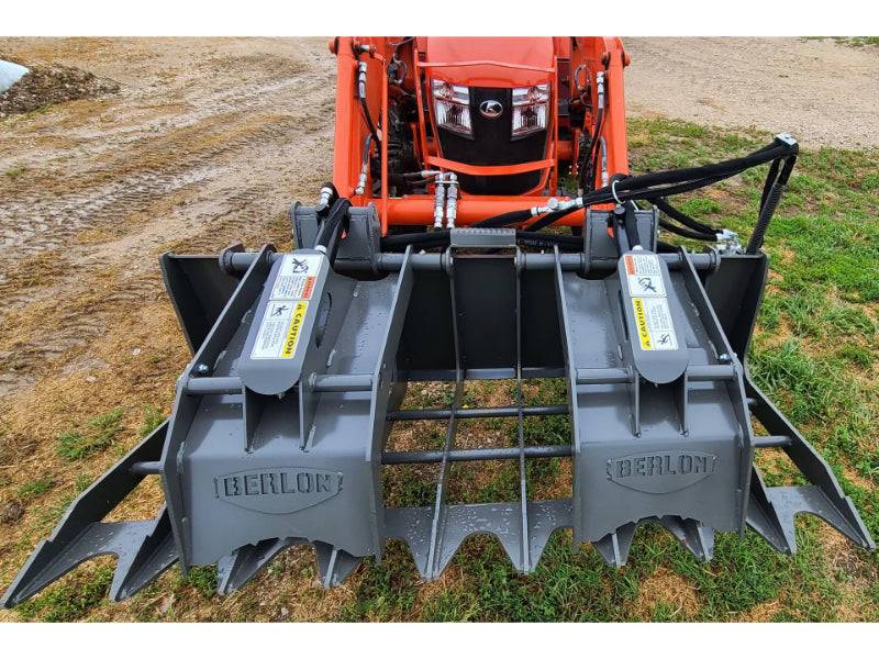 Berlon G-72AB Grapple for Skid Steers & Tractors - Mammoth
