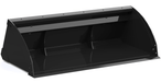 Rock Solid Attachments HD Low Profile Extended Lip Utility Bucket for Tractors - Mammoth