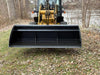 Rock Solid Attachments HD Low Profile Utility Bucket for Tractors - Mammoth