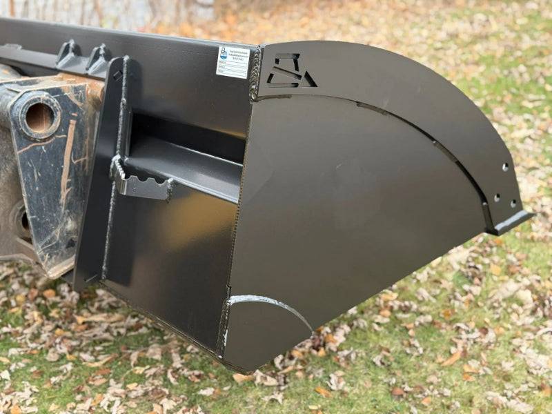Rock Solid Attachments HD Low Profile Utility Bucket for Tractors - Mammoth