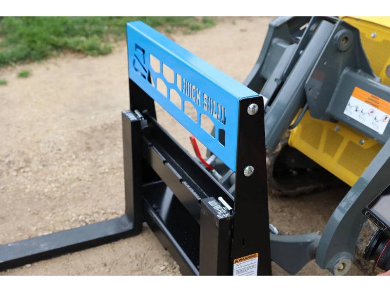 Rock Solid Attachments Mini Skid Pallet Forks for Tractors - Mammoth