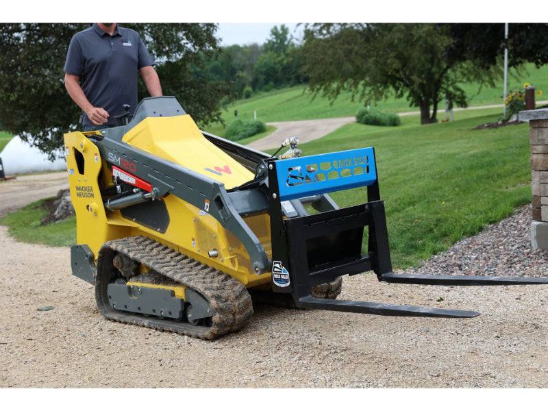 Rock Solid Attachments Mini Skid Pallet Forks for Tractors - Mammoth
