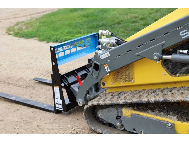 Rock Solid Attachments Mini Skid Pallet Forks for Tractors - Mammoth
