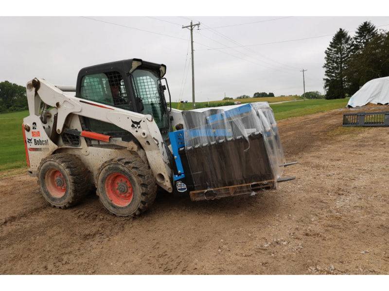 Rock Solid Attachments Class II Heavy Duty Pallet Forks for Tractors - Mammoth